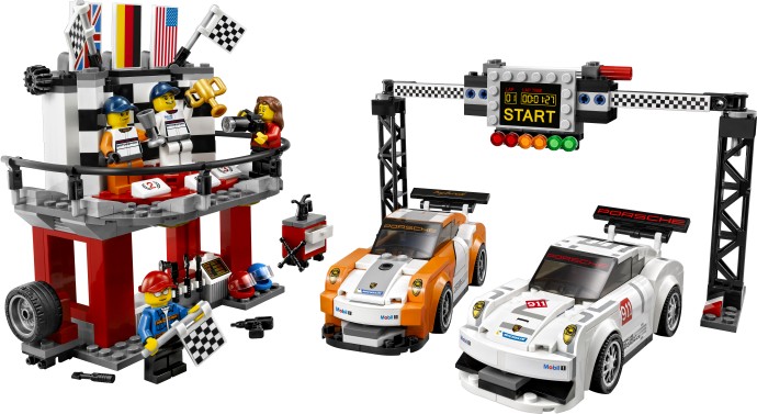 LEGO 75912 Porsche 911 GT Finish Line - ���� �������� ����� ����� 911 GT