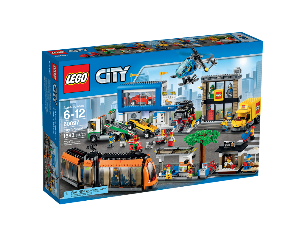 ����������� LEGO 60097 - ���� ��������� �������, 1683 ������
