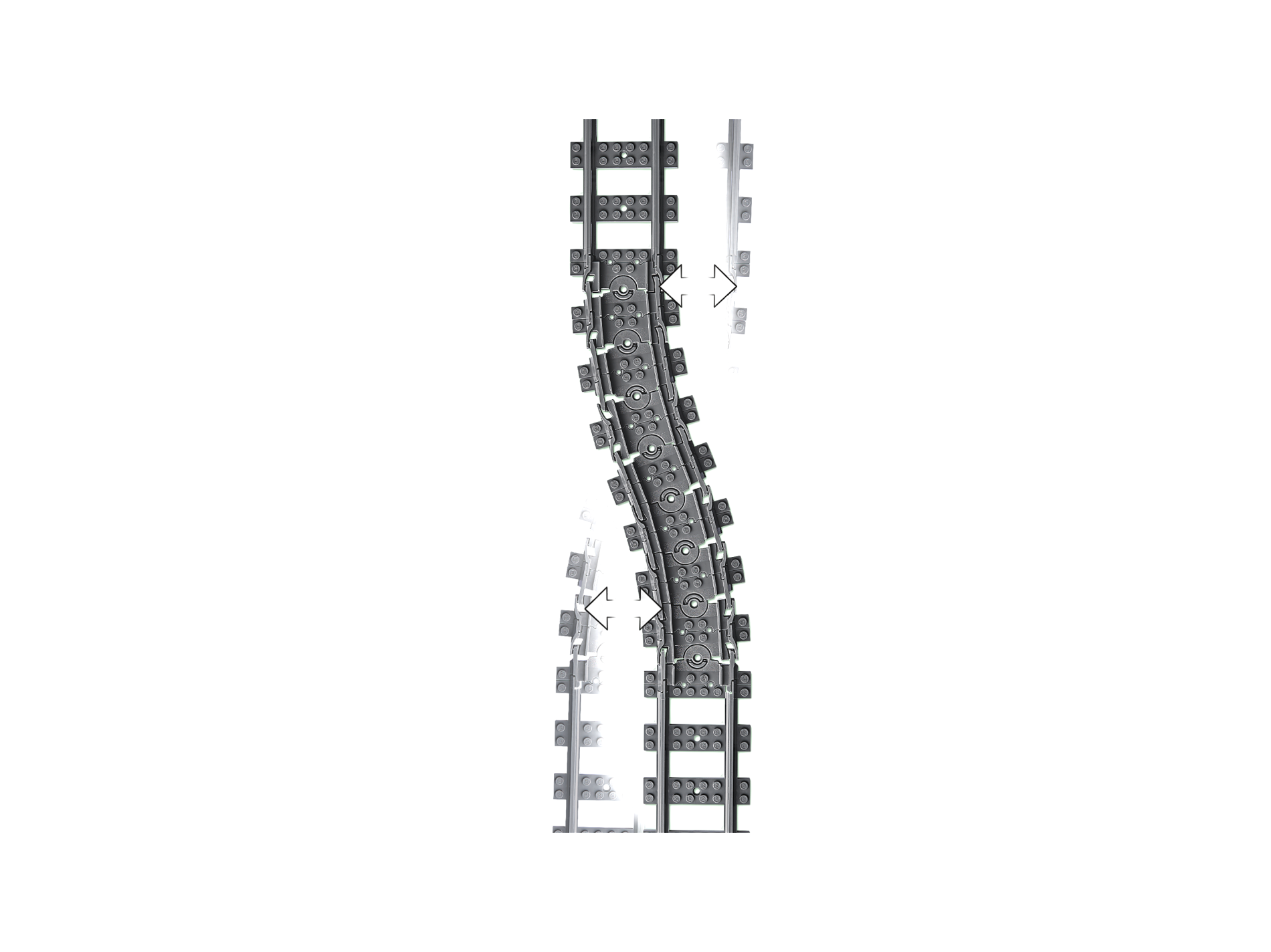 ����������� LEGO 60205 Tracks - ���� ������ 