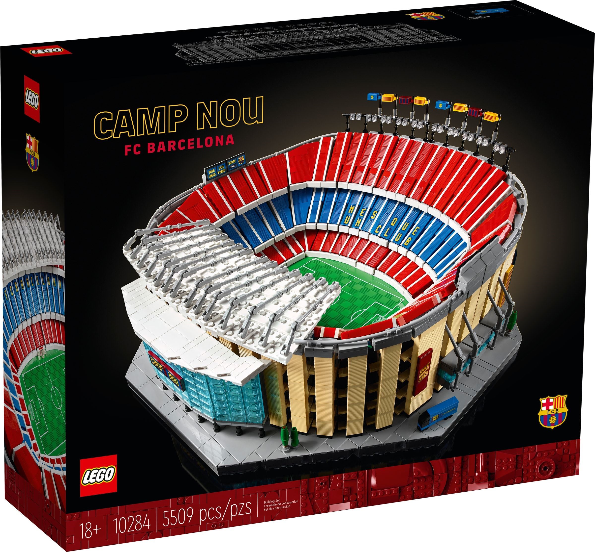 ����������� LEGO 10284 ������� Camp Nou  FC Barcelona