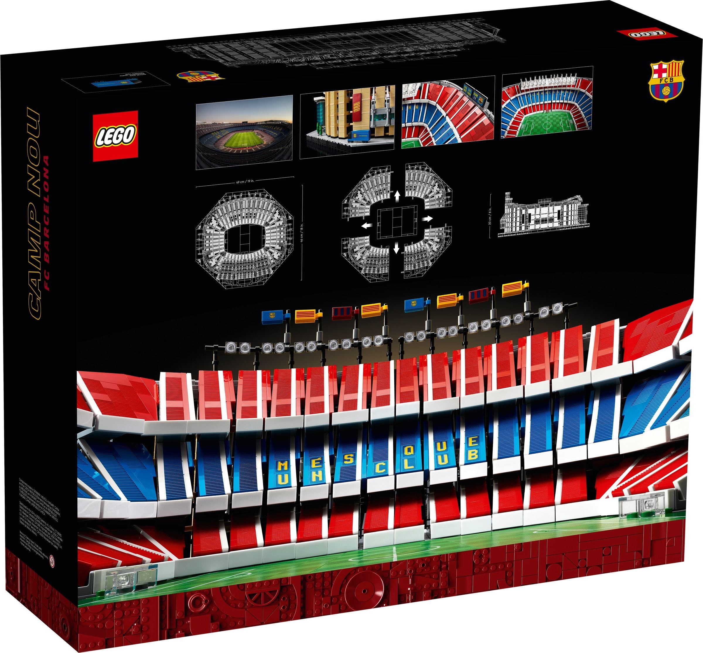 ����������� LEGO 10284 ������� Camp Nou  FC Barcelona