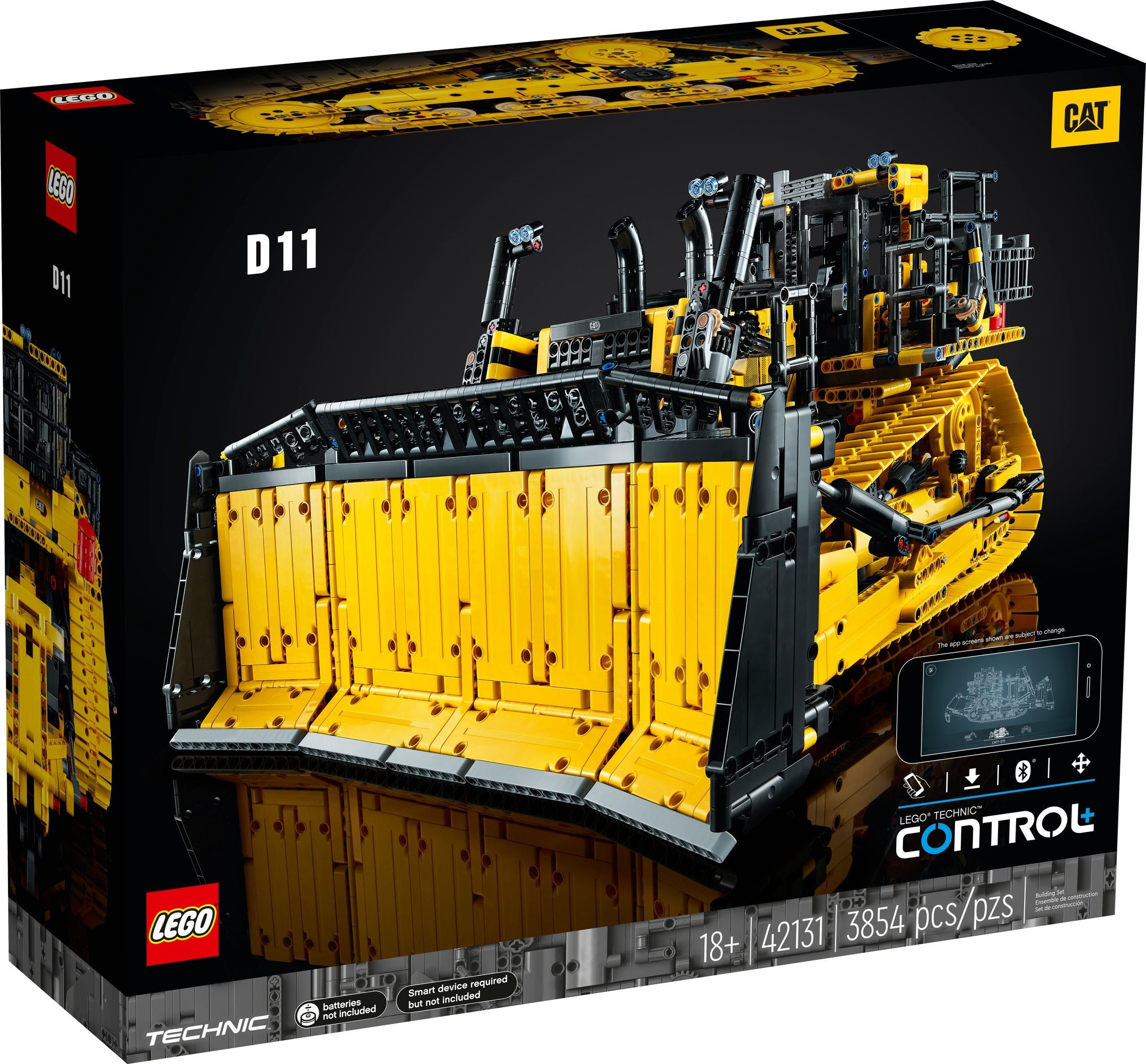 LEGO 42131 ��������� Cat D11 �� ������ ����������