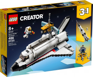 Конструктор LEGO 31117 Приключения на космическом шаттле