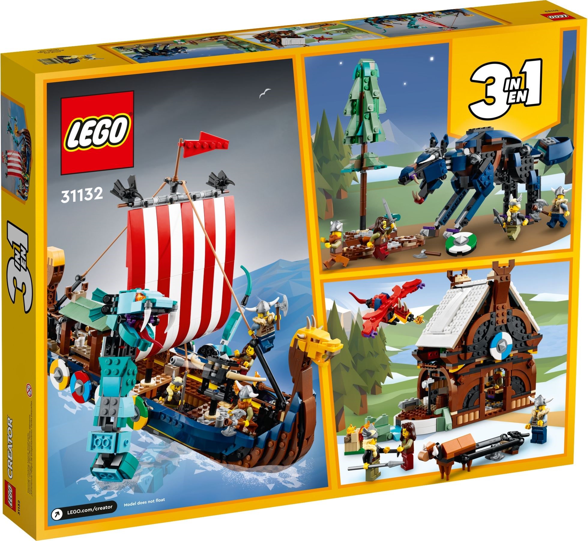 ����������� LEGO 31132 ������� �������� � ���� ��������