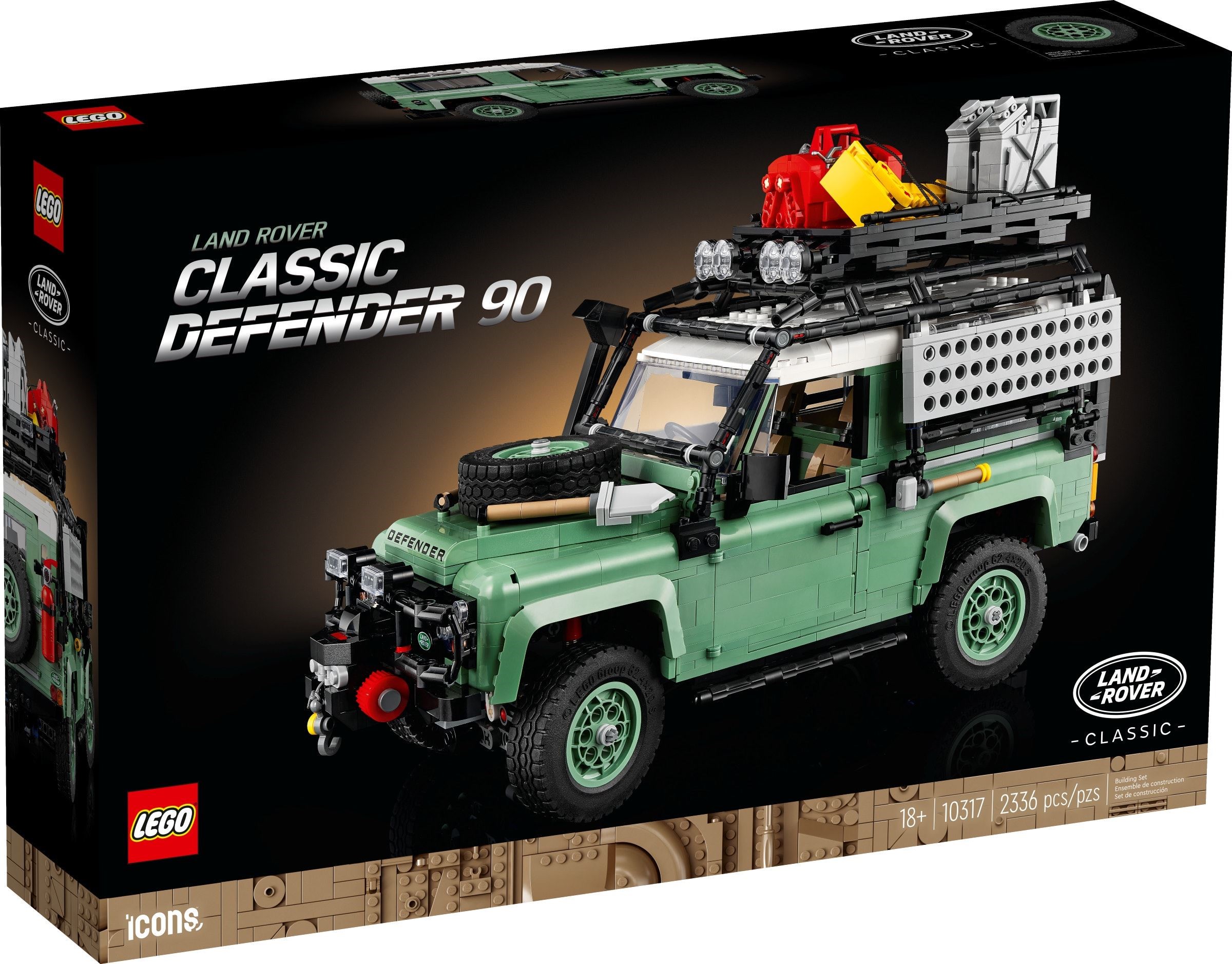 ����������� LEGO 10317 Land Rover Classic Defender 90