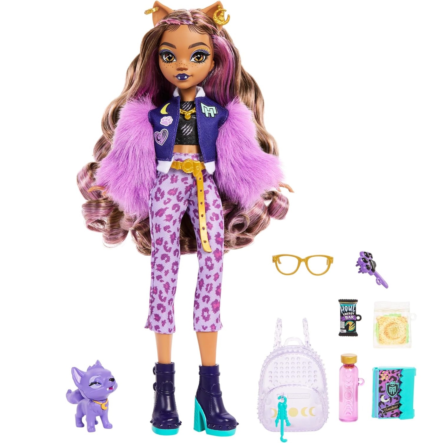 ����� ������ ��� ������ ����� � �������� 2 Monster High Clawdeen Wolf HRP65