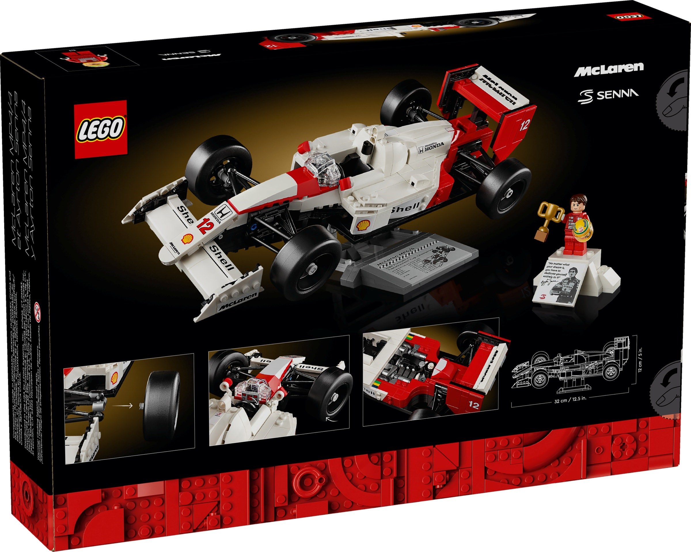 ����������� LEGO 10330 ����������� McLaren F1 MP4/4 � ������ �����