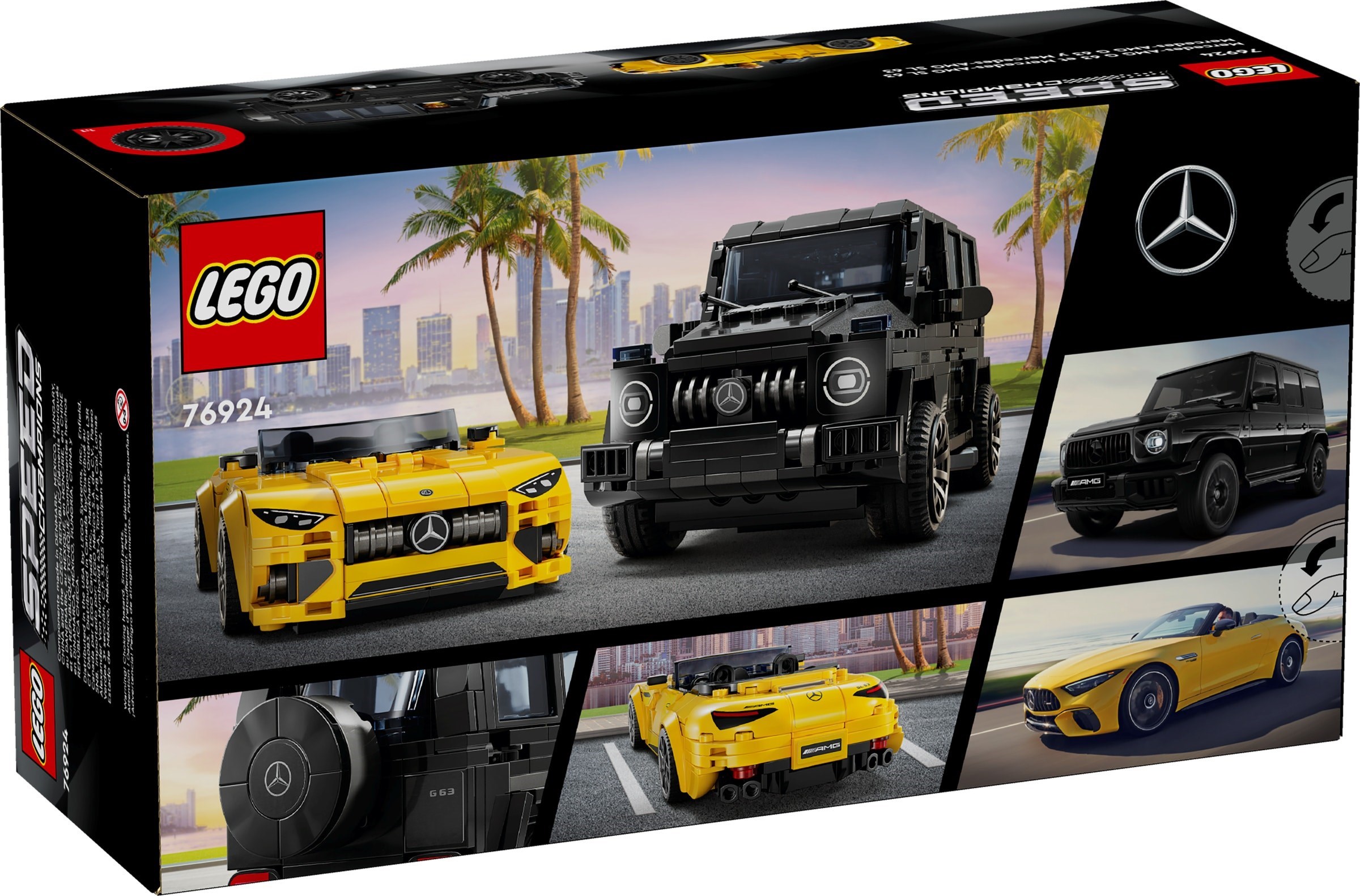 ����������� LEGO 76924 ����������� Mercedes-AMG G63 � Mercedes-AMG SL 63
