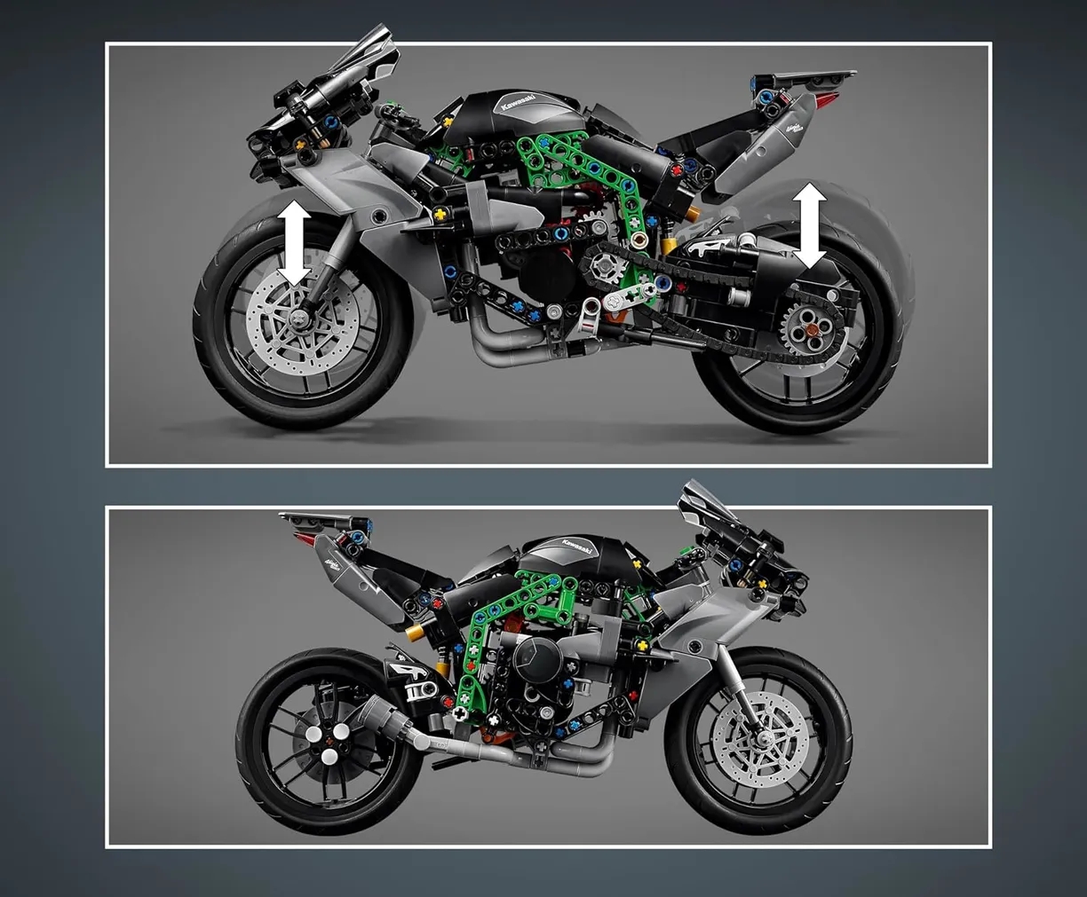 ����������� LEGO 42170 �������� Kawasaki Ninja H2R