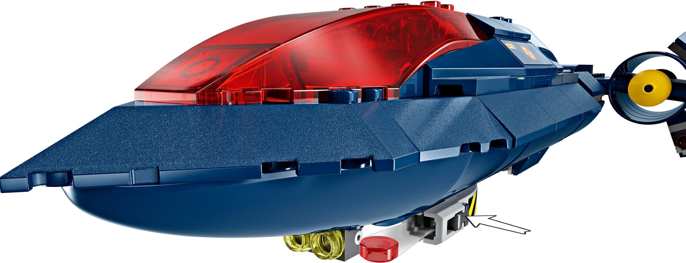 ����������� LEGO 76281 ����������� X-Jet ���� ���