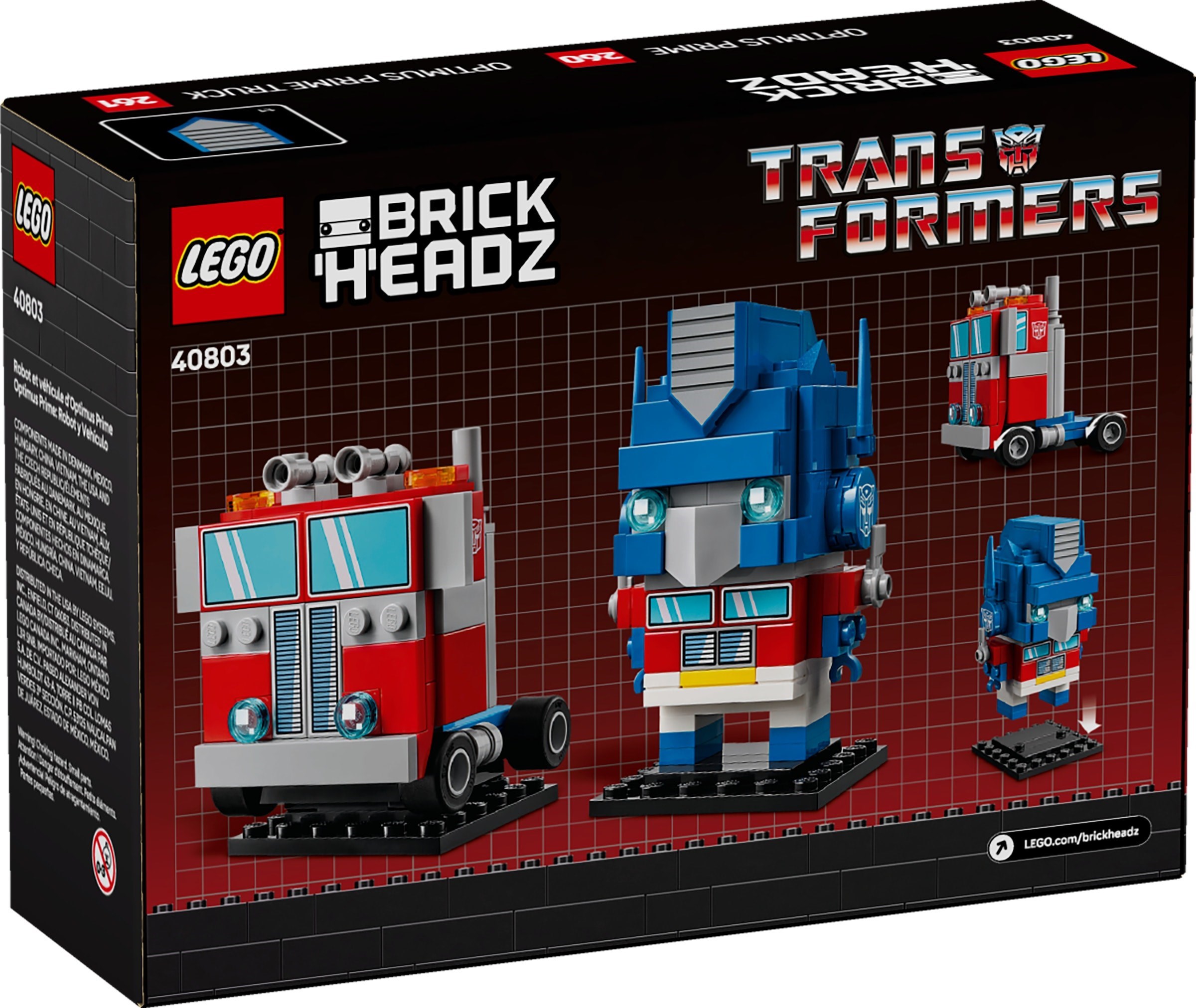 ����������� LEGO 40803 ������������: ������� �����