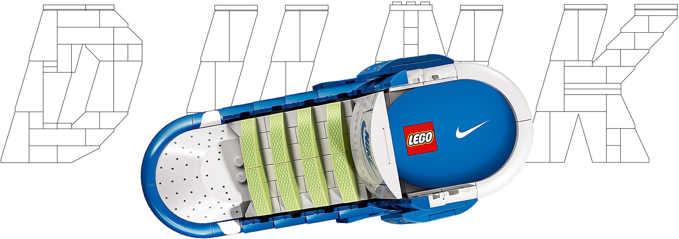 ����������� LEGO 43008 - ���� Nike Dunk Basketball (Nike x LEGO)