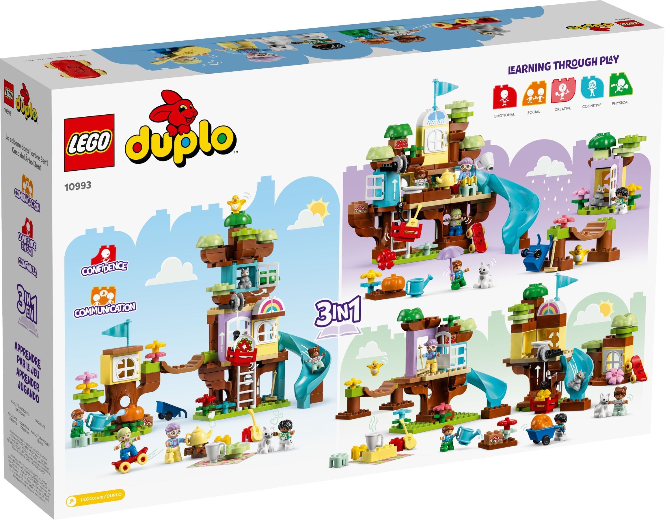 ����������� LEGO DUPLO 10993 ��� �� ������ 3 � 1, 126 �������