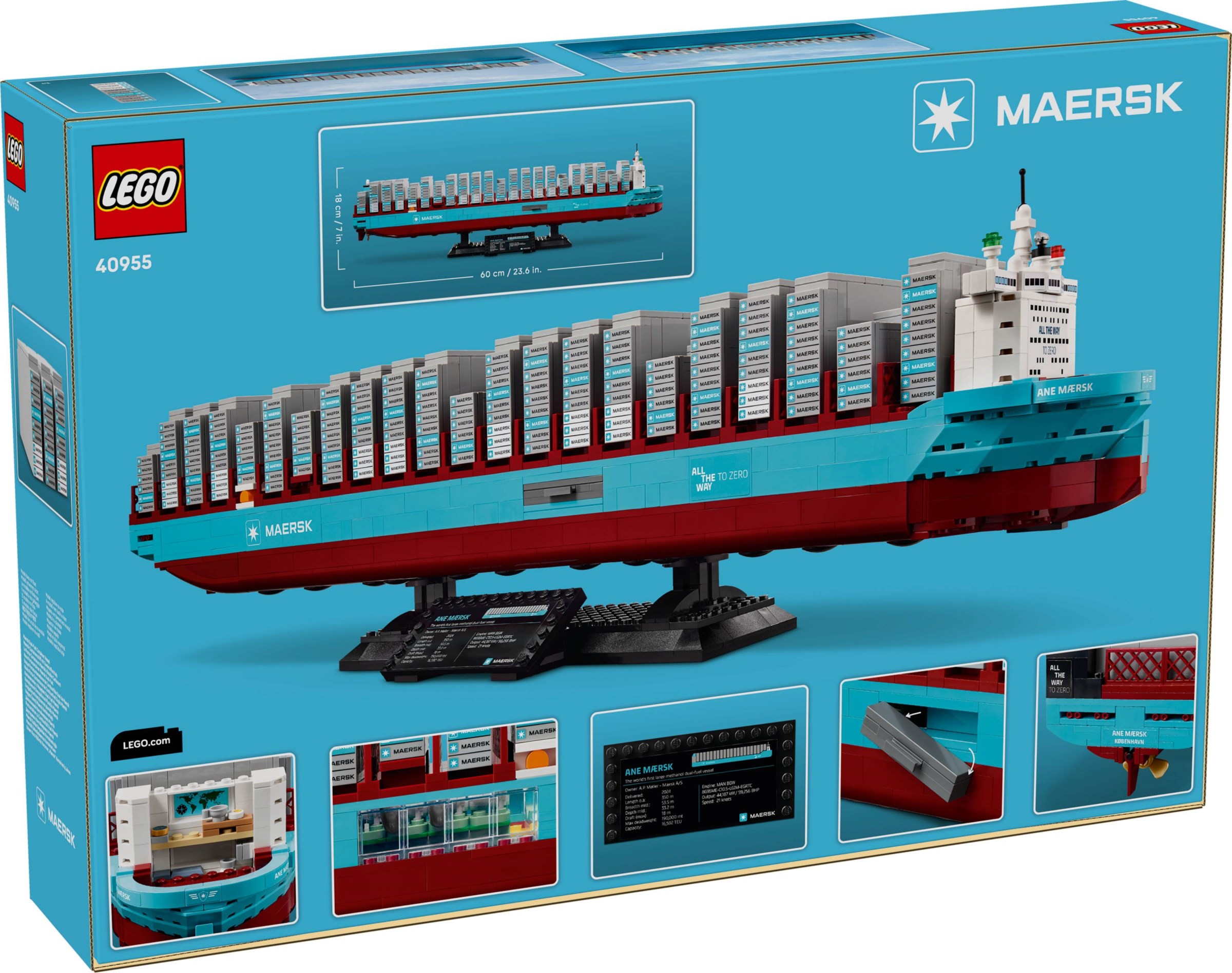 ����������� LEGO 40955 ������������� ������������� Maersk, 1516 �������