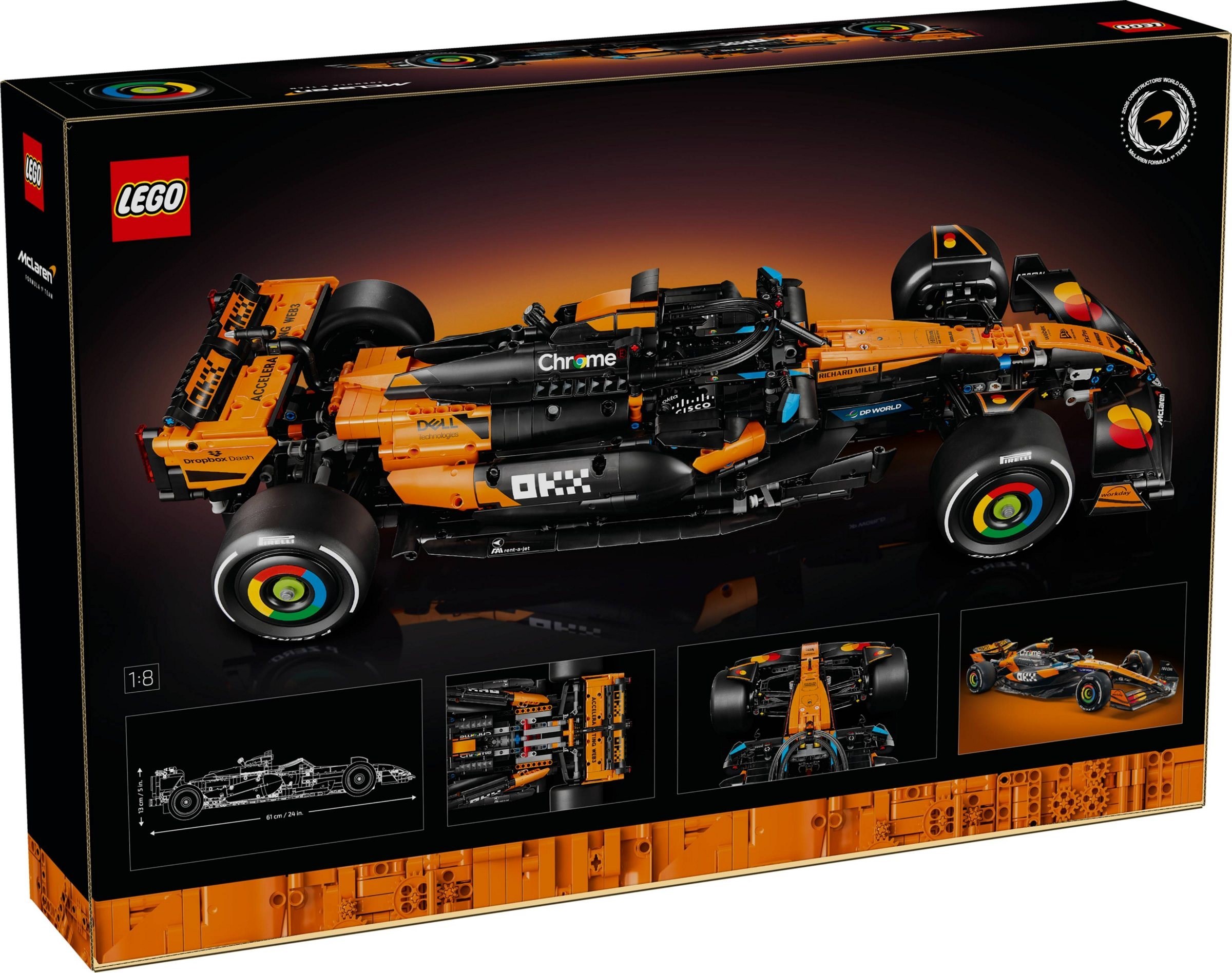 �����������  LEGO 42228 - ���� �������� ���������� �������-1 McLaren MCL39, 1675 �������