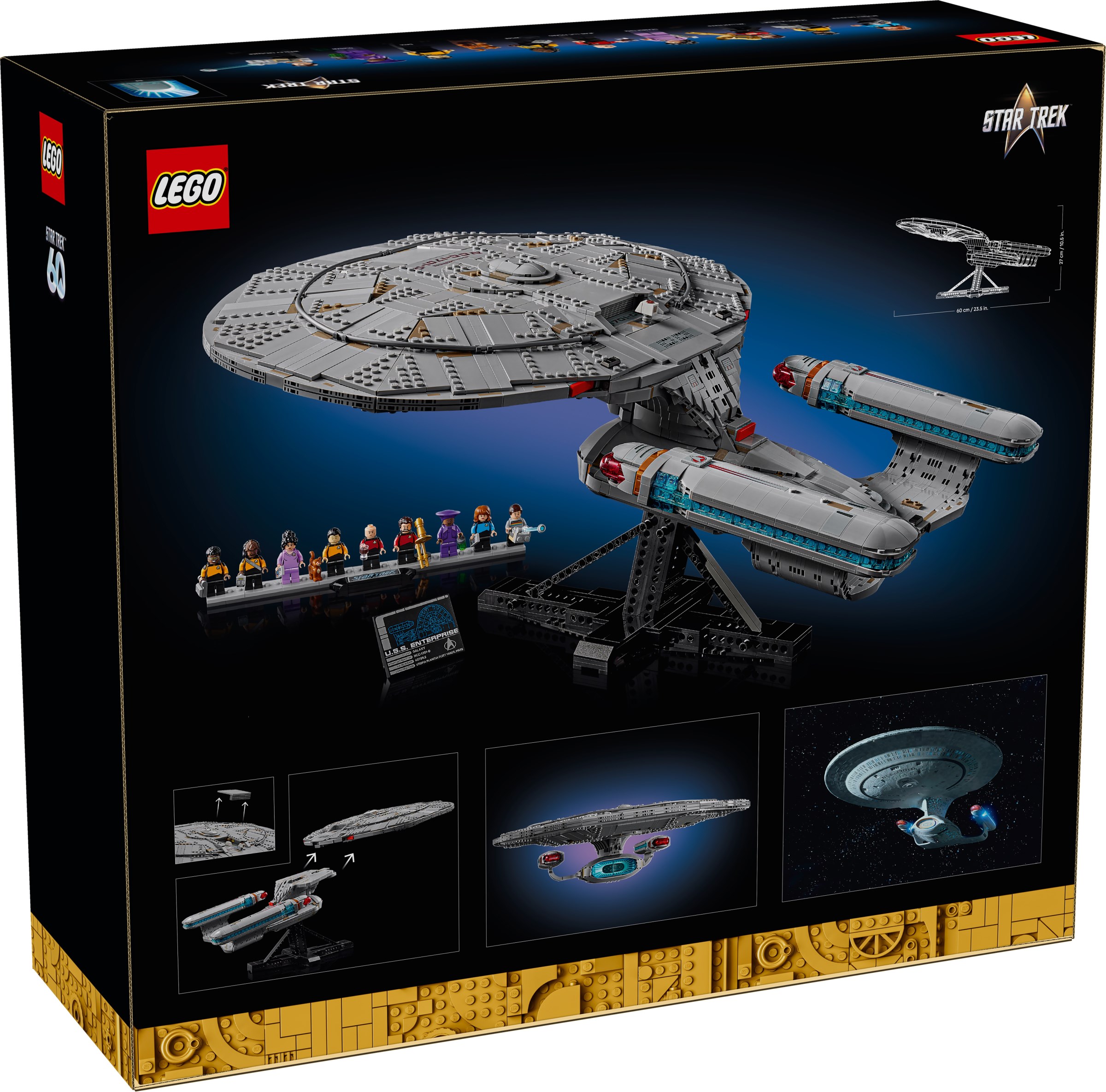 ����������� LEGO 10356 - ���� ���� ���� �������� ������� ����������  NCC-1701-D, 3600 �������