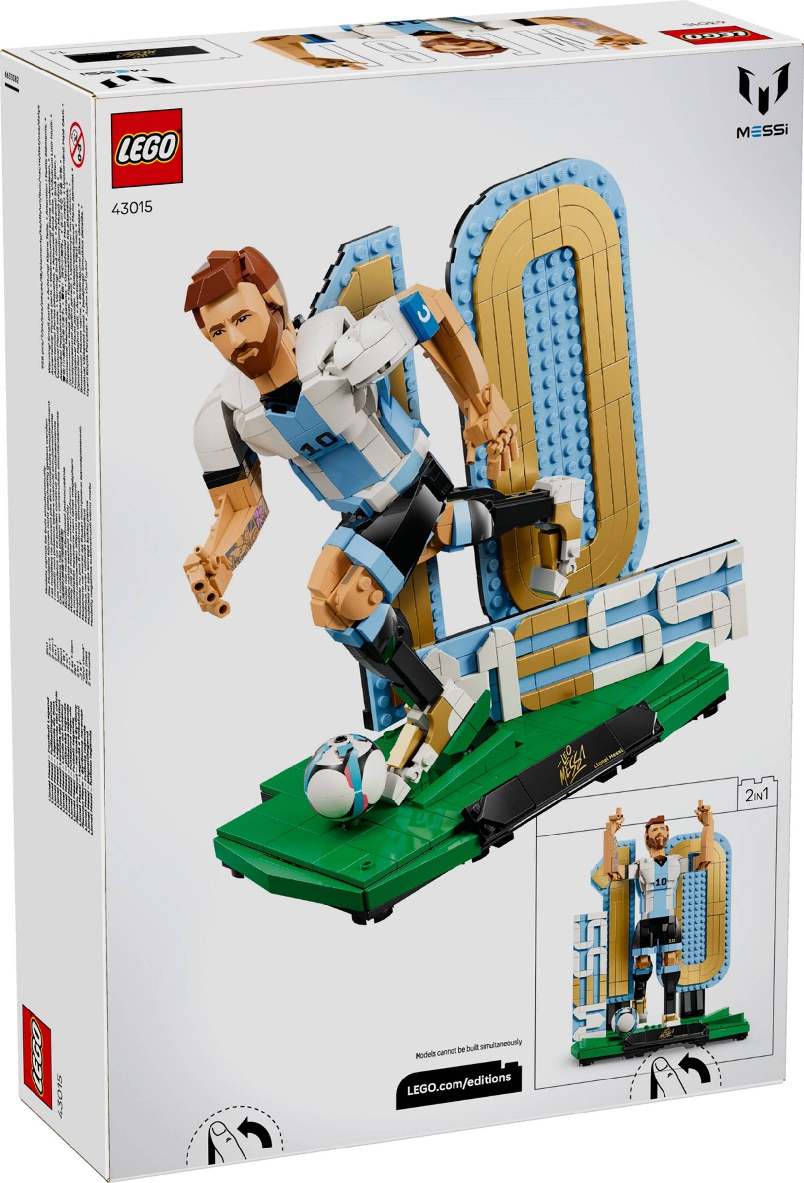����������� LEGO Editions 43015 Lionel Messi Soccer Legend ������� ����� ������� �������