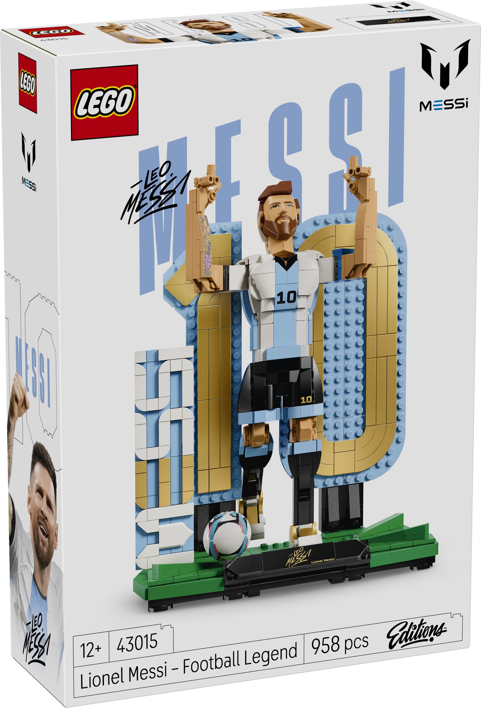 ����������� LEGO Editions 43015 Lionel Messi Soccer Legend ������� ����� ������� �������