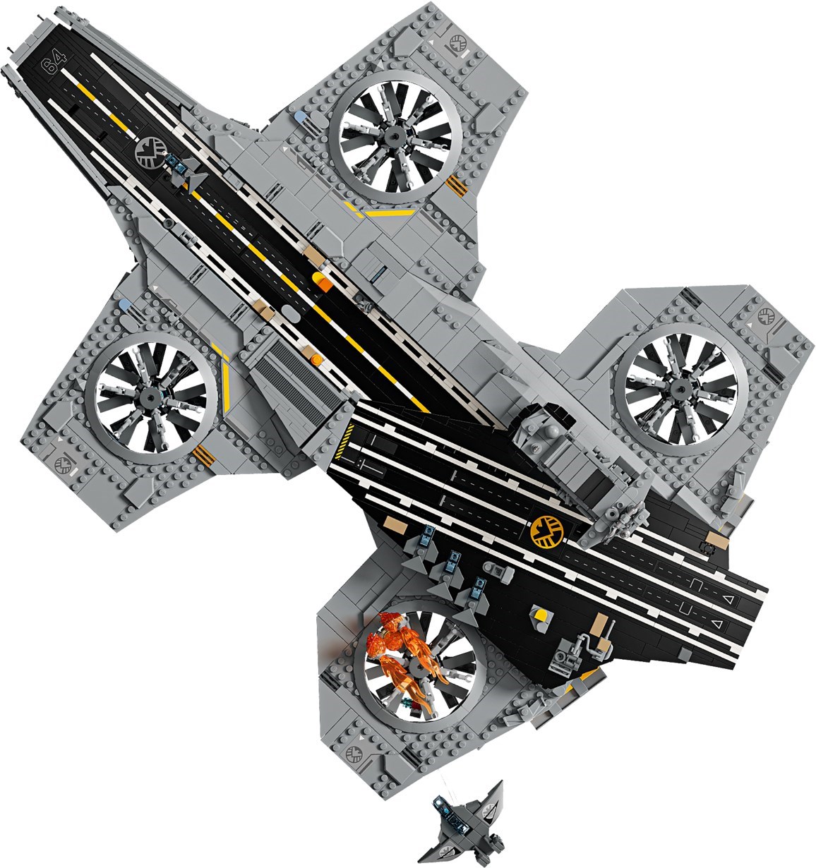 ����������� LEGO 76354 - ���� �������������� ����������� SHIELD, 3057 �������