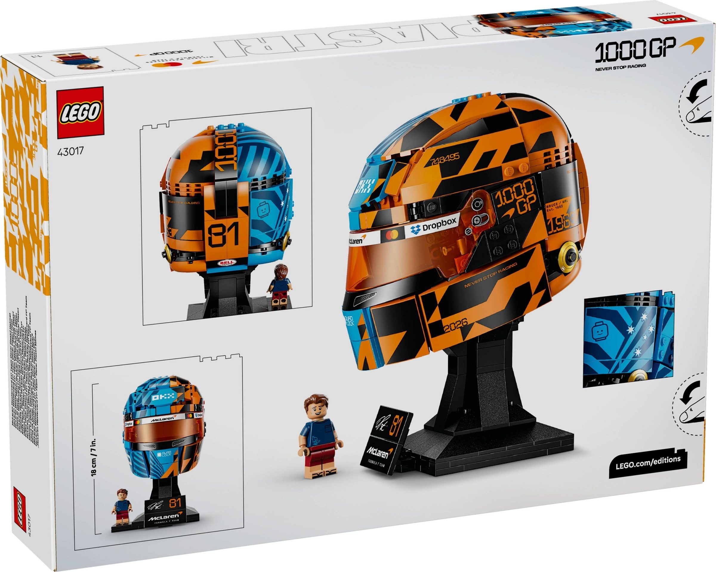 ����������� LEGO Editions 43017 ���� ������ ������� Mastercard F1 