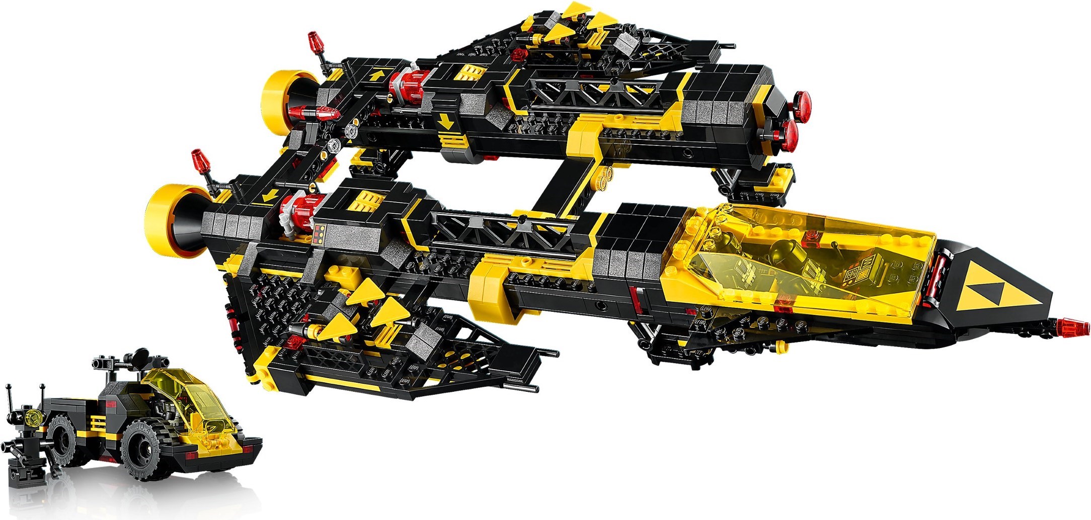 ����������� LEGO 10355 - ���� �������� ������� Blacktron Renegade, 1151 ������
