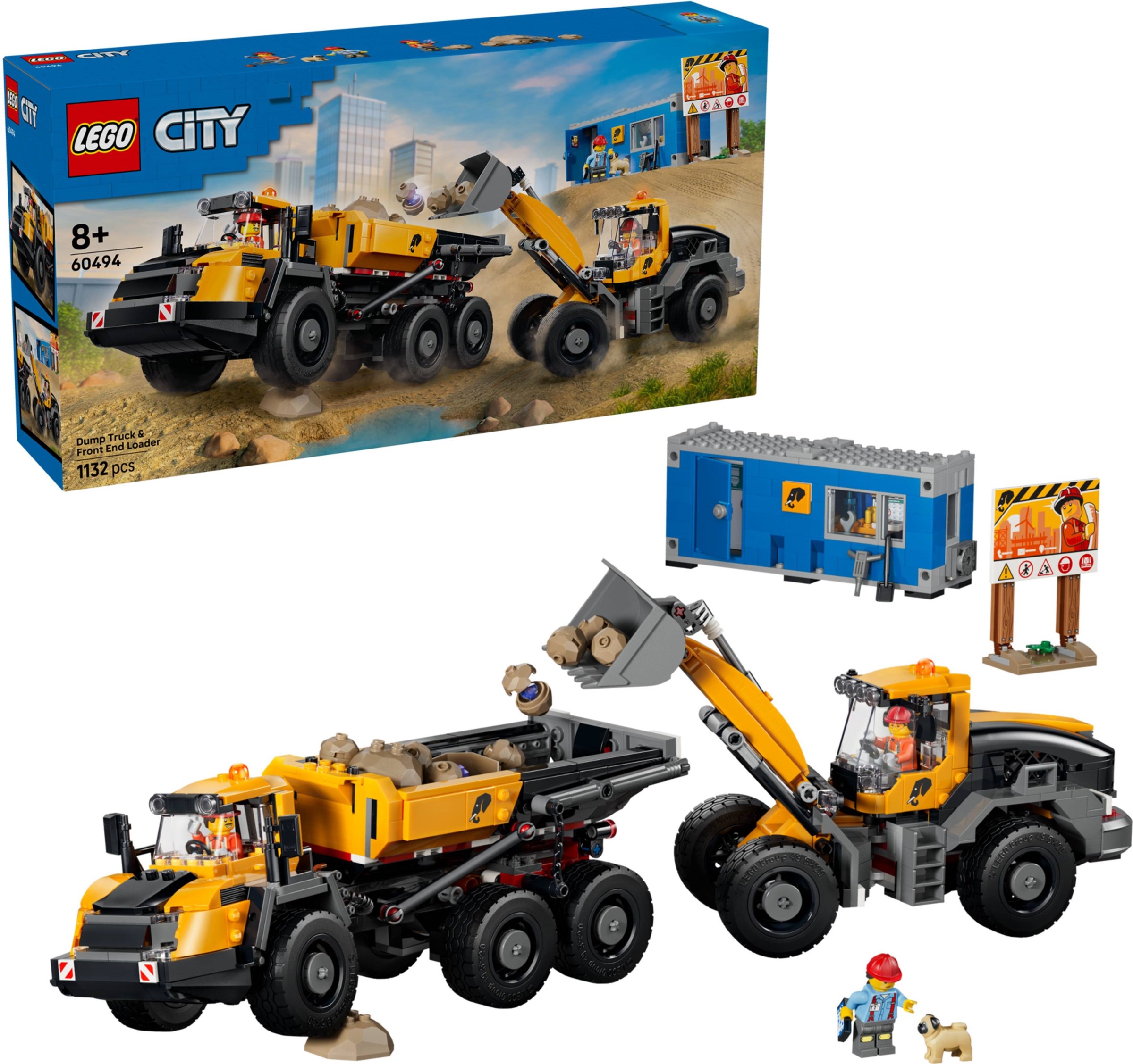 ����������� LEGO 60494 - ���� �������� � ����������� ���������, 1132 ������