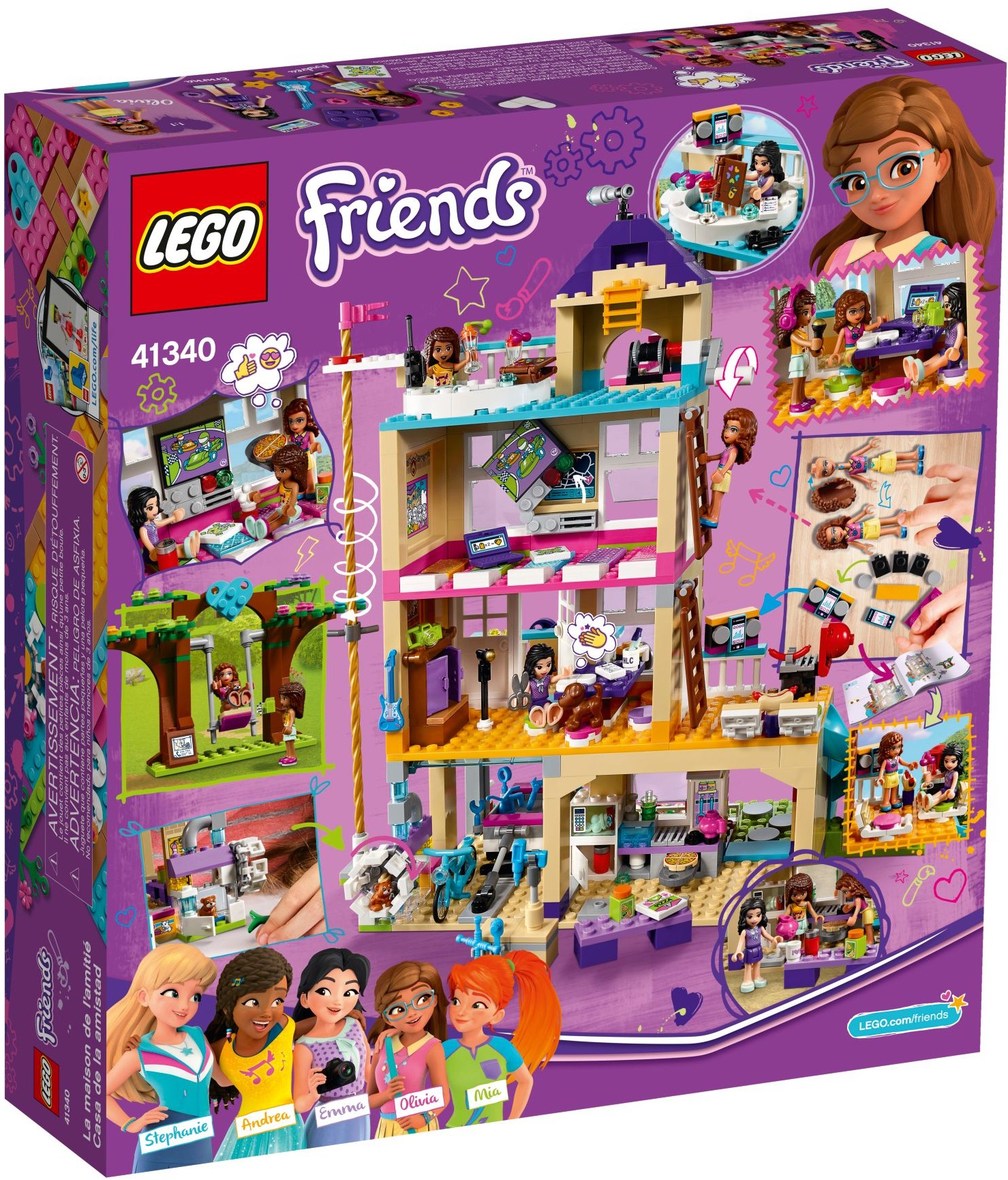 ����������� LEGO 41340 - ���� ��� ������, 722 ������
