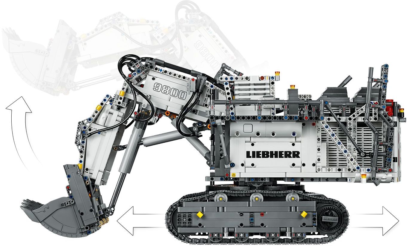����������� LEGO 42100 ���������� Liebherr R 9800