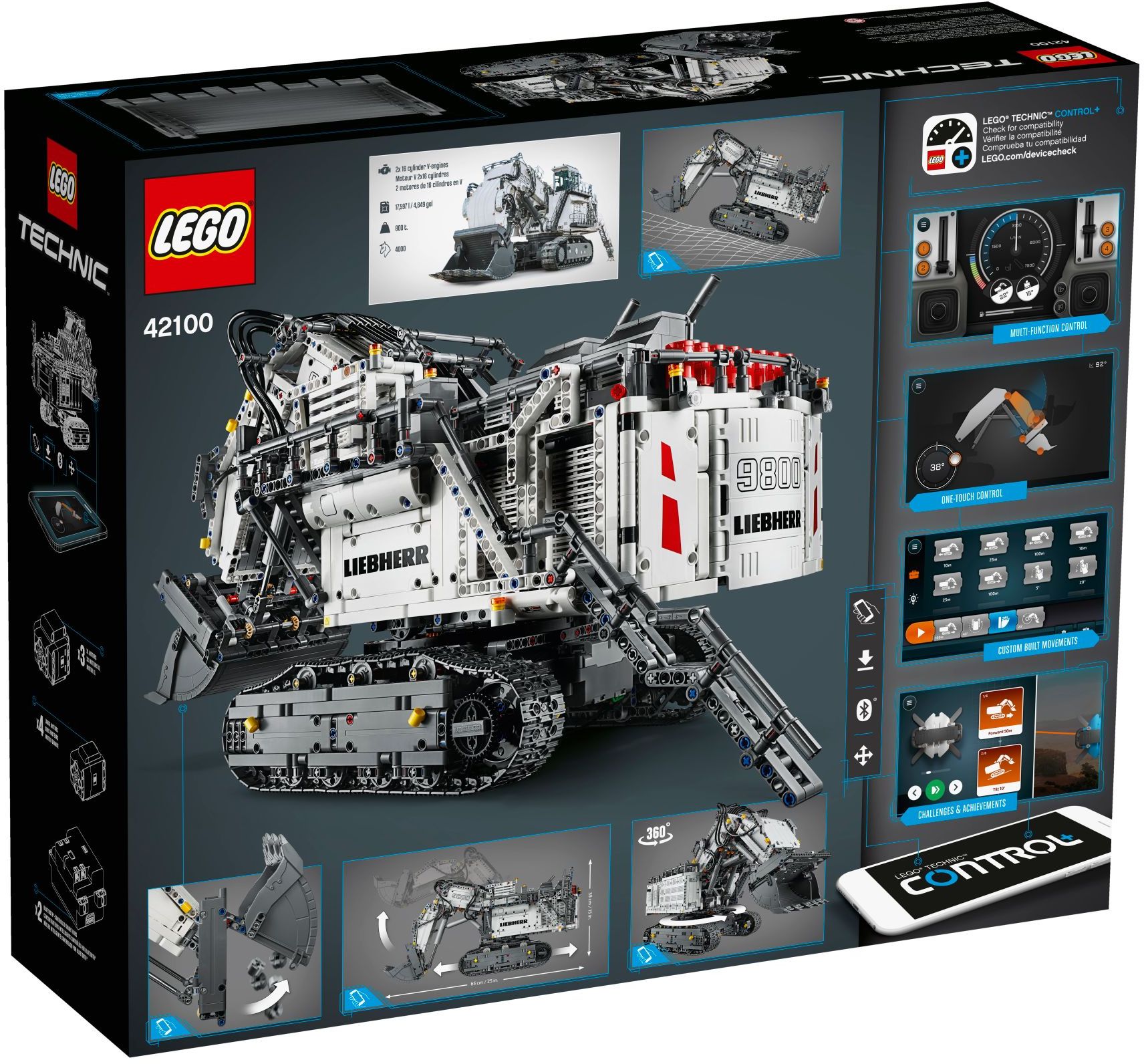����������� LEGO 42100 ���������� Liebherr R 9800