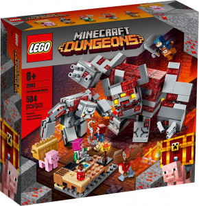 ����������� LEGO 21163 - ���� Minecraft ����� �� ������� ����